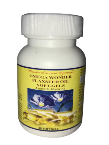 Omega Wonder Flaxseed Oil Soft Gels