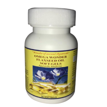 Omega Wonder Flaxseed Oil Soft Gels